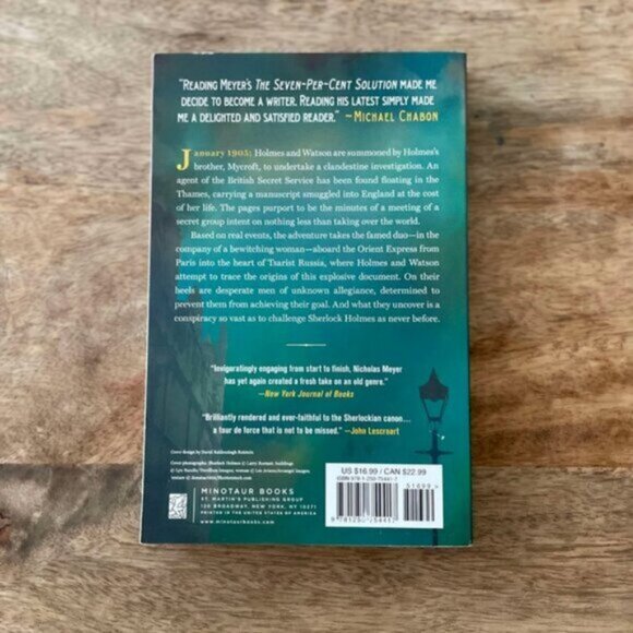 5/$20 NEW The Adventure of the Peculiar Protocols Book by Nicholas Meyer - Picture 3 of 4